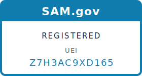 SAM.gov Registered Federal Contractor
